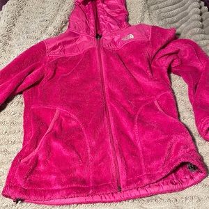 Pink North Face Coat